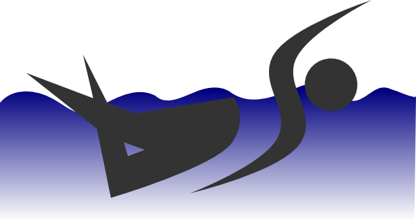 girl swimming